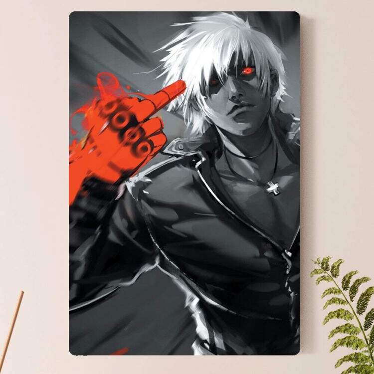 Placa Decorativa The King of Fighters 5