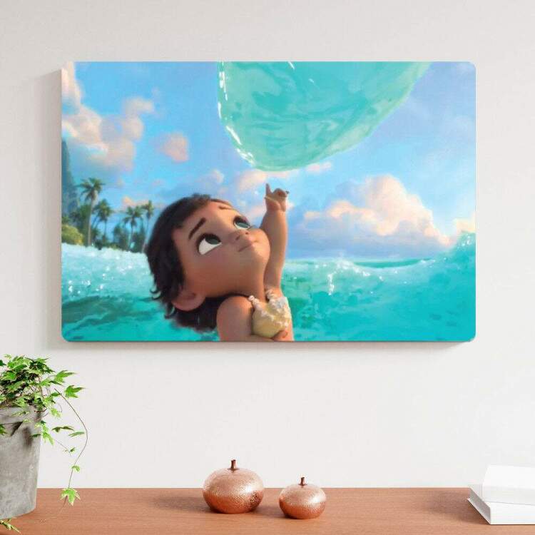 Placa Decorativa Moana Baby 2