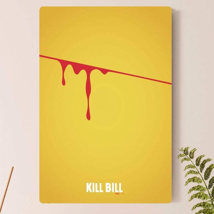 Placa Decorativa Kill Bill 4