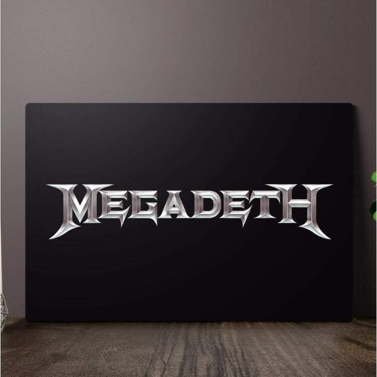 Placa Decorativa Megadeth 1