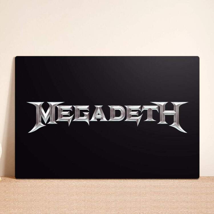 Placa Decorativa Megadeth 1