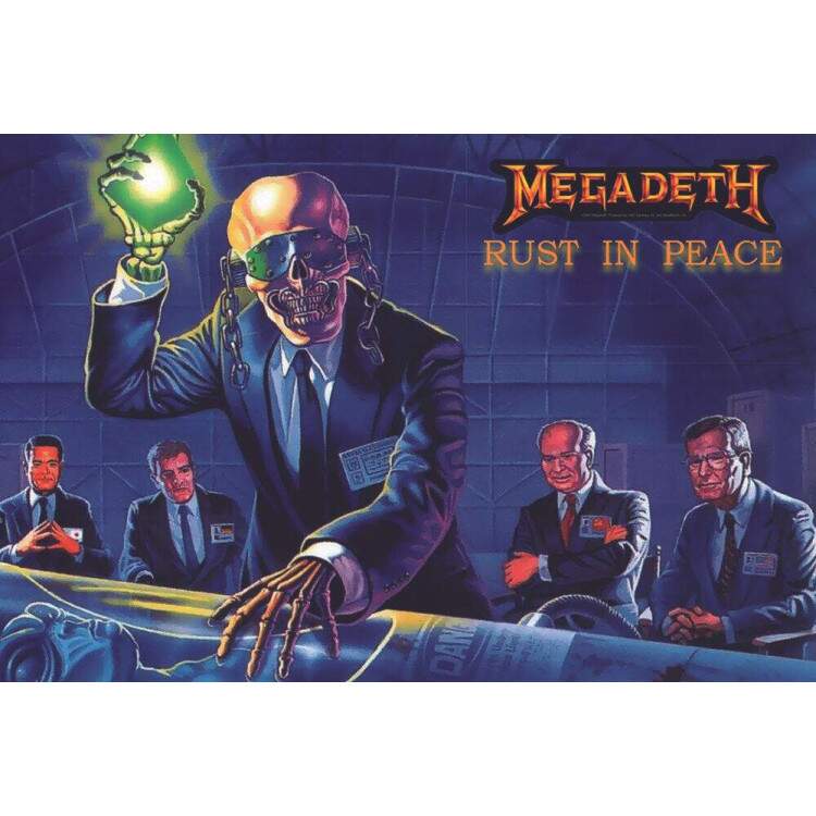 Placa Decorativa Megadeth 4