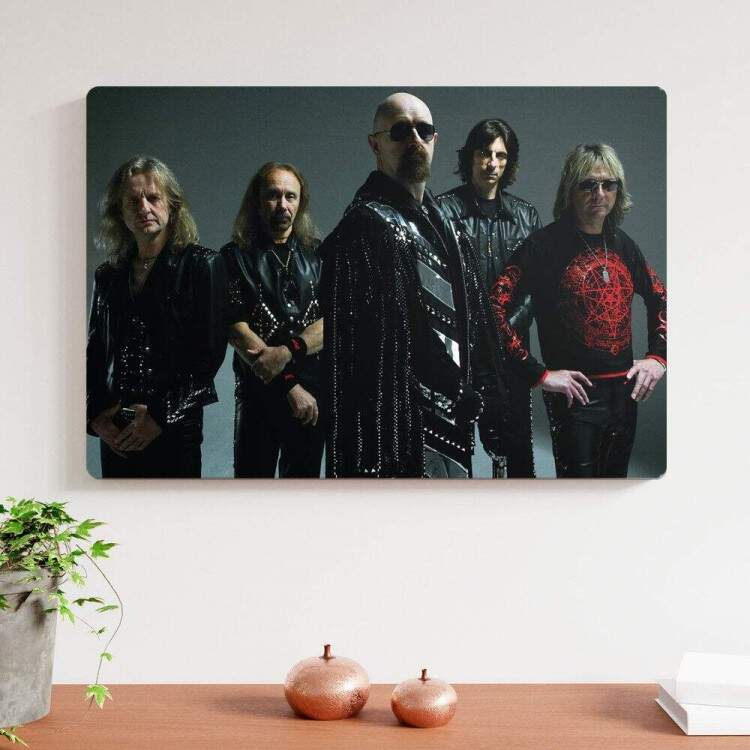 Placa Decorativa Judas Priest 3