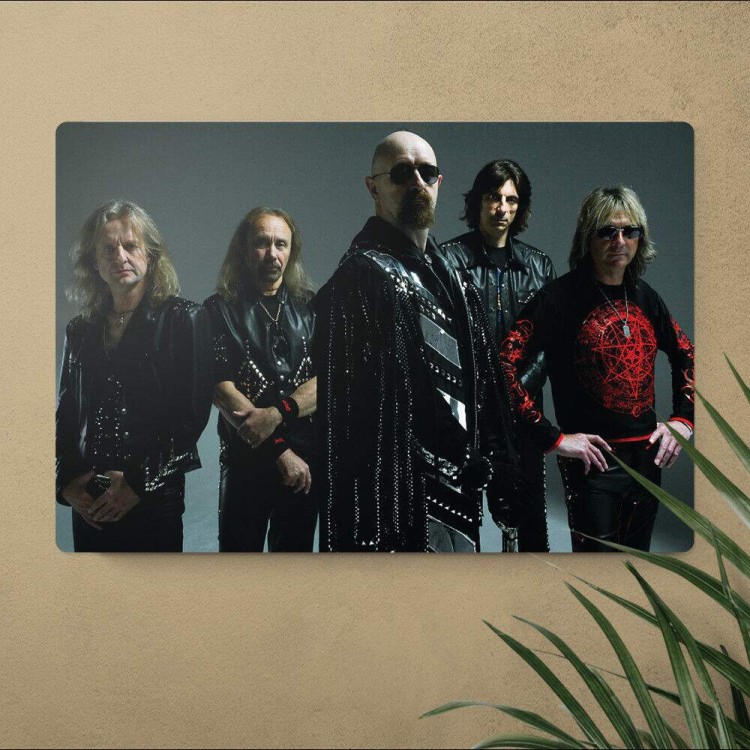 Placa Decorativa Judas Priest 3