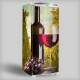 Envelopamento de Geladeira Inteira Vinho 2