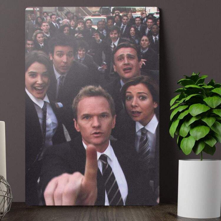 Placa Decorativa How I Met Your Mother 23