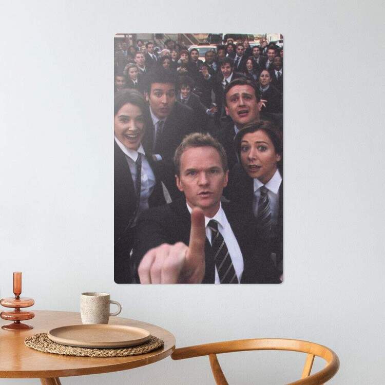 Placa Decorativa How I Met Your Mother 23