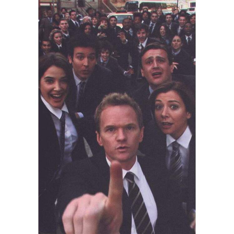 Placa Decorativa How I Met Your Mother 23