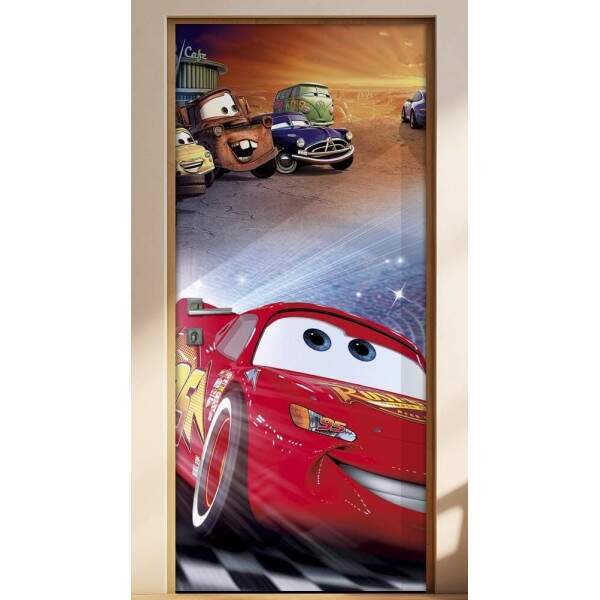 Adesivo para Porta Infantil Carros 03