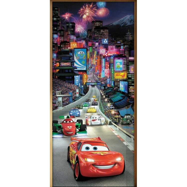 Adesivo para Porta Infantil Carros 08