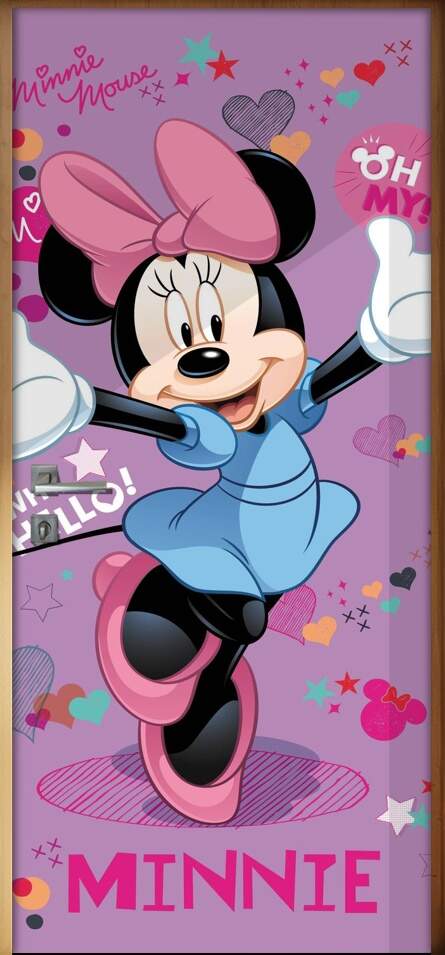 Adesivo para Porta Infantil Minnie 4