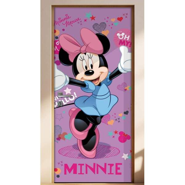 Adesivo para Porta Infantil Minnie 4