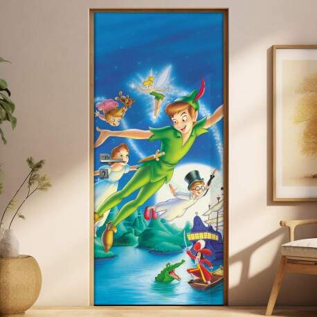 Adesivo para Porta Infantil Peter Pan 1