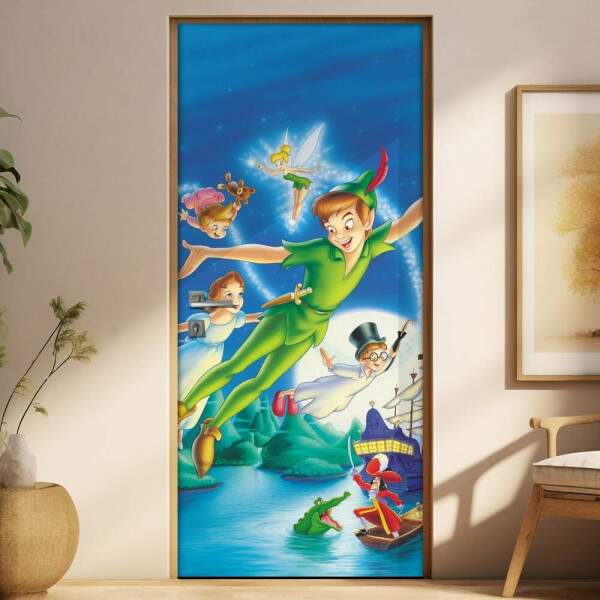 Adesivo para Porta Infantil Peter Pan 1