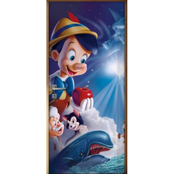 Adesivo para Porta Infantil Pinocchio 1