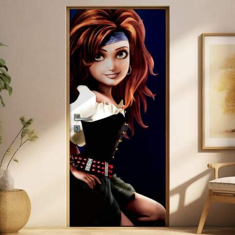Adesivo para Porta Infantil Tinker Bell 04