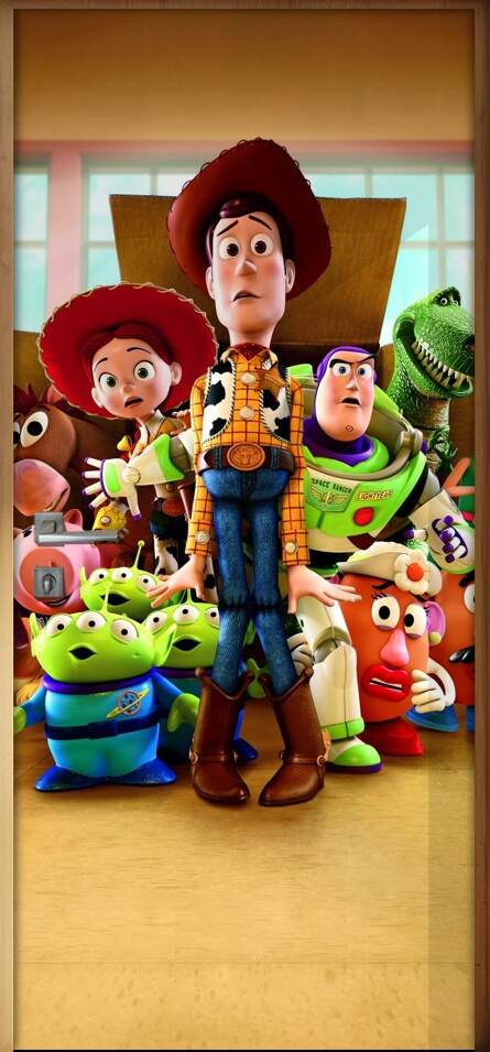 Adesivo para Porta Infantil Toy Story 8