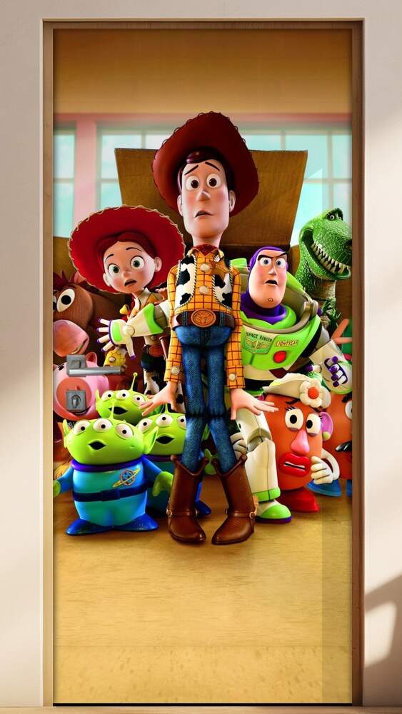 Adesivo para Porta Infantil Toy Story 8