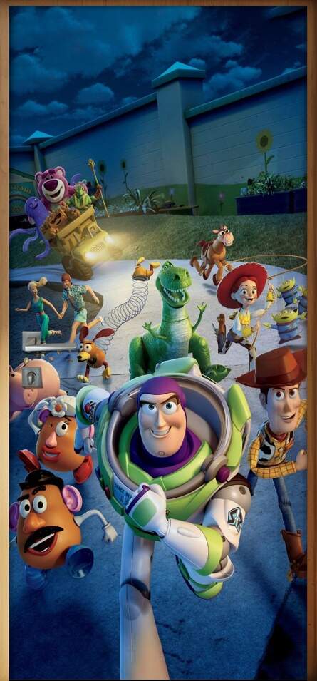 Adesivo para Porta Infantil Toy Story 9