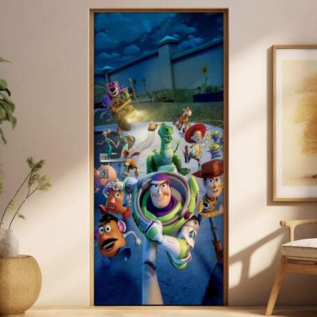 Adesivo para Porta Infantil Toy Story 9