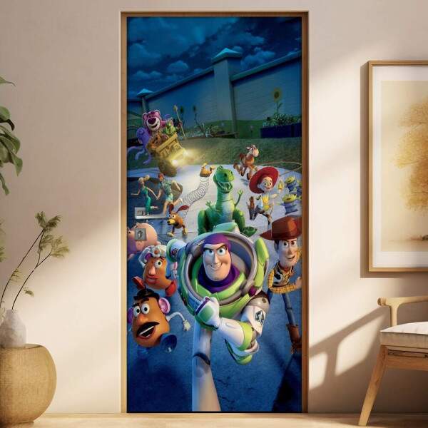 Adesivo para Porta Infantil Toy Story 9