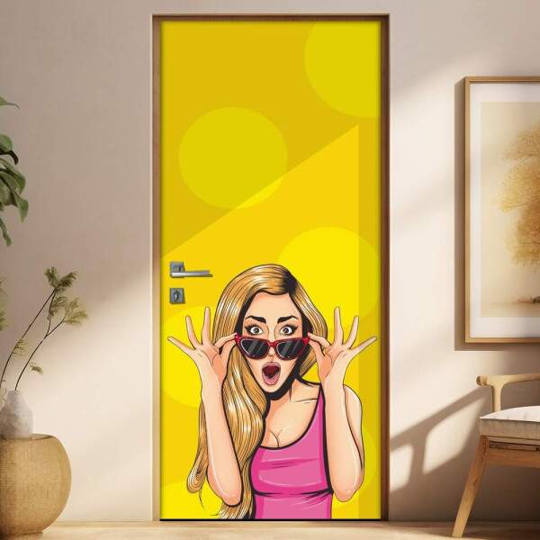 Adesivo para Porta Pop Art
