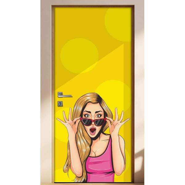 Adesivo para Porta Pop Art