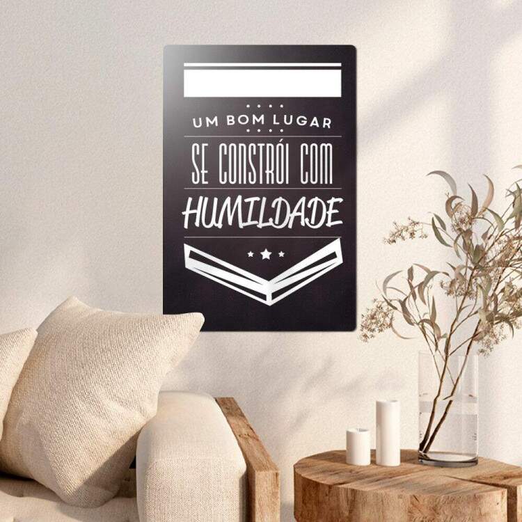 Placa Decorativa Frase de Msica 29