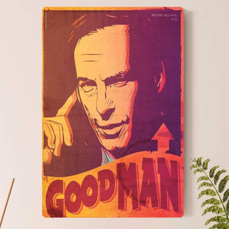 Placa Decorativa Better Call Saul 4