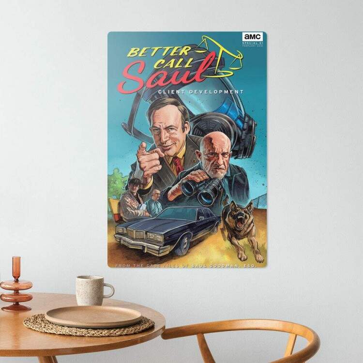 Placa Decorativa Better Call Saul 5