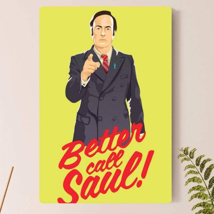 Placa Decorativa Better Call Saul 8