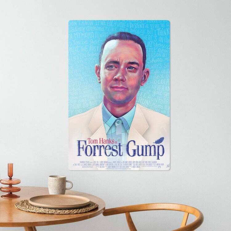 Placa Decorativa Forrest Gump 5