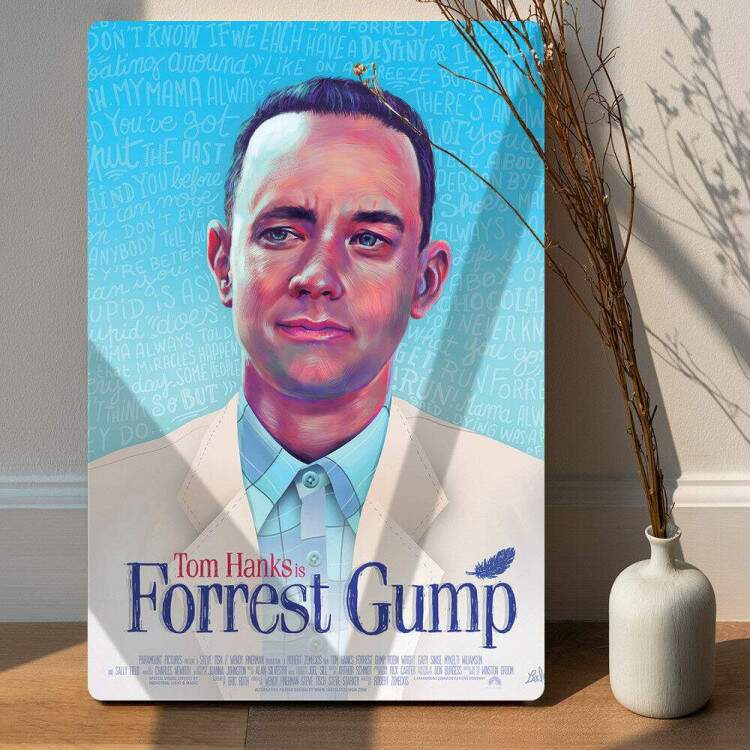 Placa Decorativa Forrest Gump 5