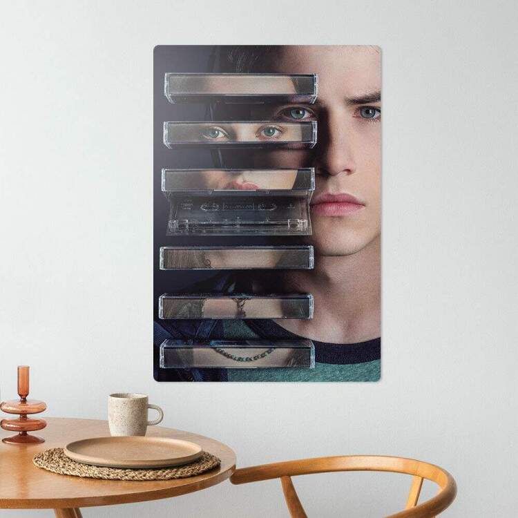 Placa Decorativa 13 Reasons Why 02 Clay Jensen