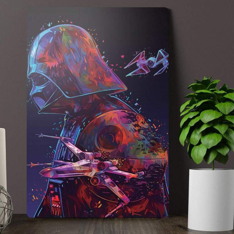 Placa Decorativa Pop Art 34 Star Wars