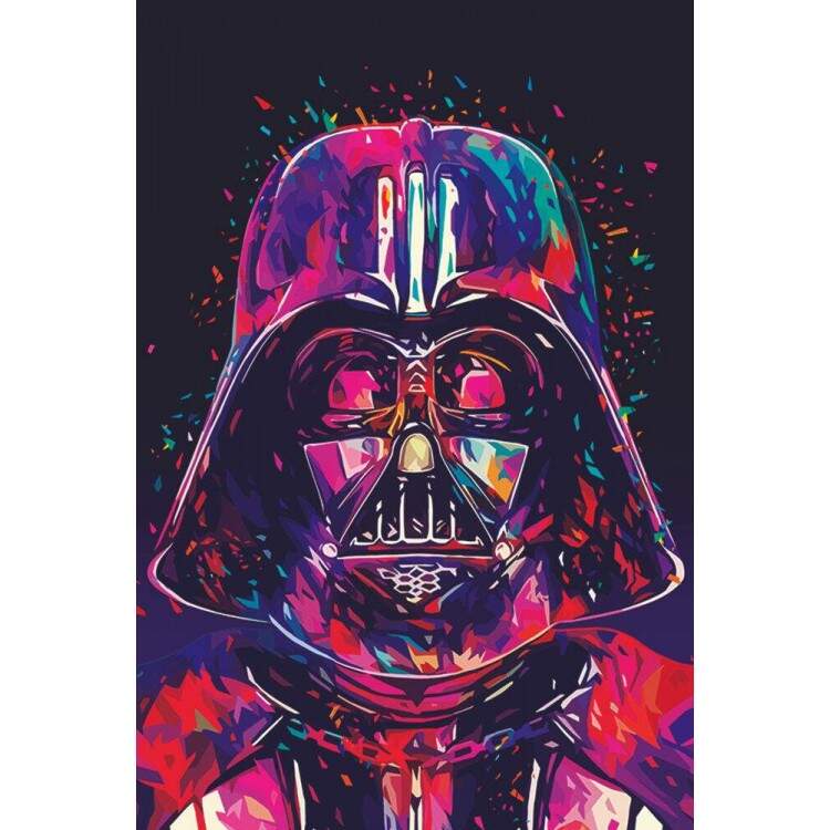 Placa Decorativa Pop Art 35 Darth Vader