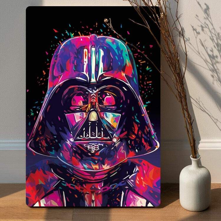 Placa Decorativa Pop Art 35 Darth Vader