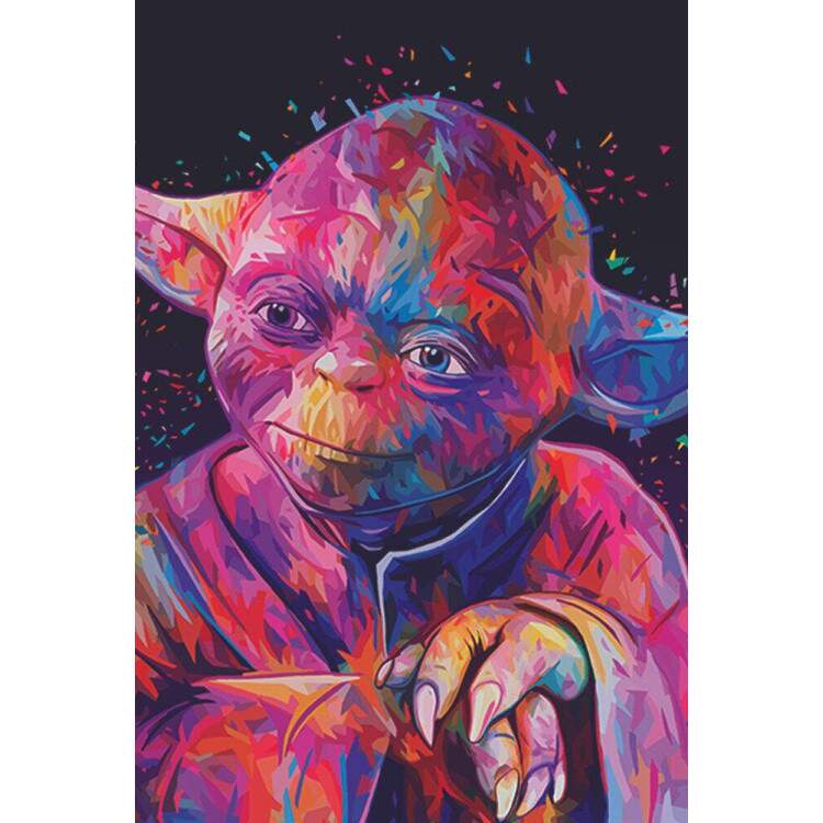 Placa Decorativa Pop Art 39 Yoda