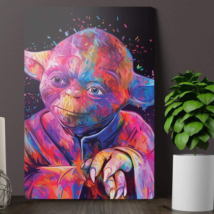 Placa Decorativa Pop Art 39 Yoda