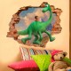 Adesivo de Parede Buraco Falso 3D O Bom Dinossauro