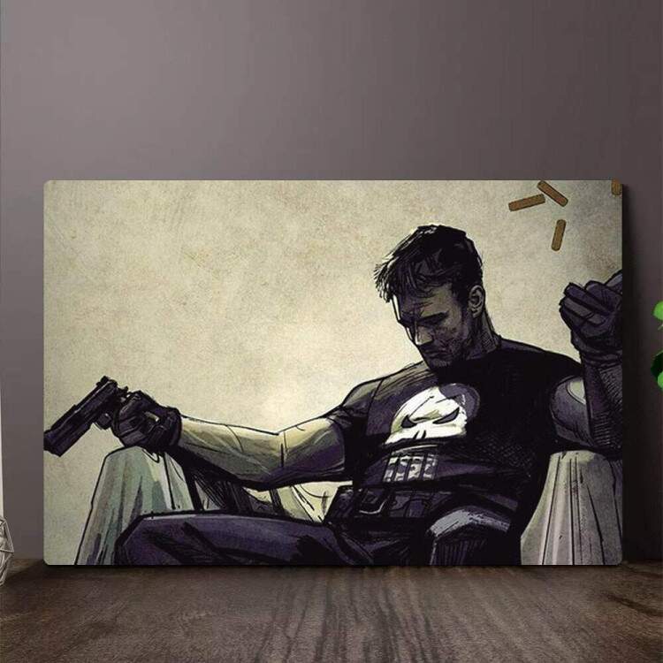 Placa Decorativa O Justiceiro 2