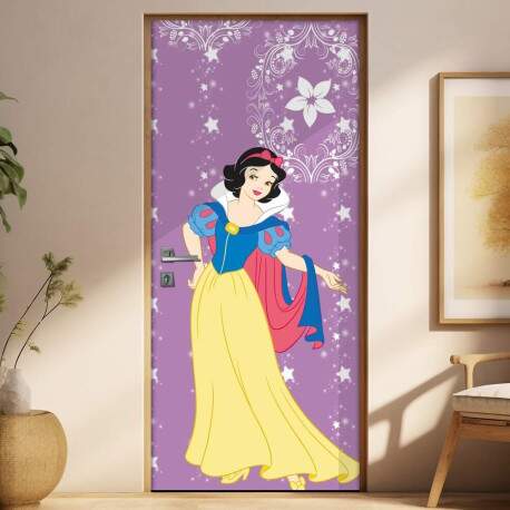 Adesivo para porta Infantil Princesa Branca de Neve Mod. 2