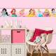 Faixa Decorativa Infantil Princesas Rosa