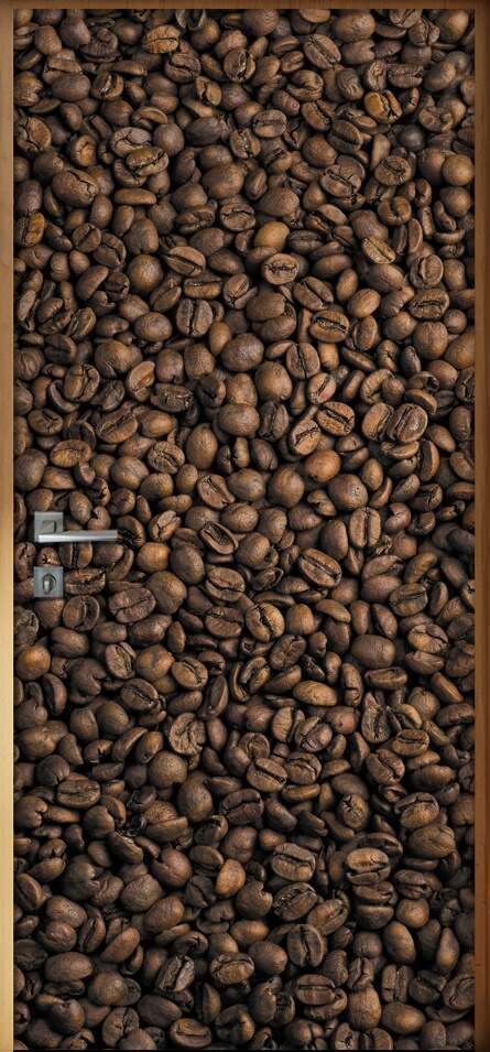 Adesivo Para Porta Cozinha Gros De Caf