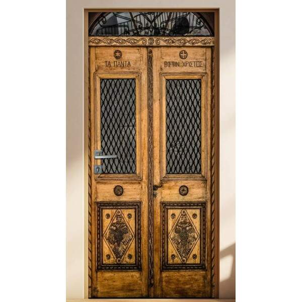Adesivo para Porta Madeira Antiga