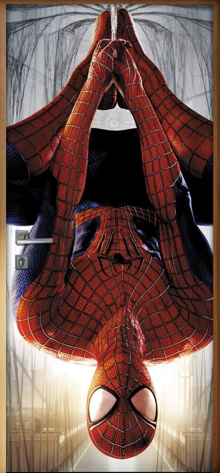 Adesivo para porta Infantil Homem aranha 2