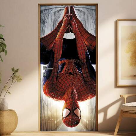 Adesivo para porta Infantil Homem aranha 2