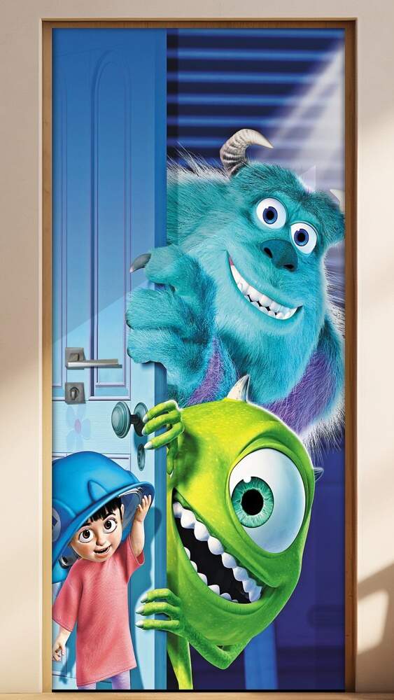 Adesivo para Porta Infantil Monstro SA