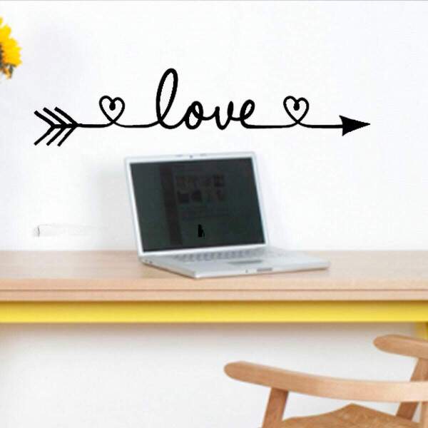 Adesivo de Parede Flecha Love