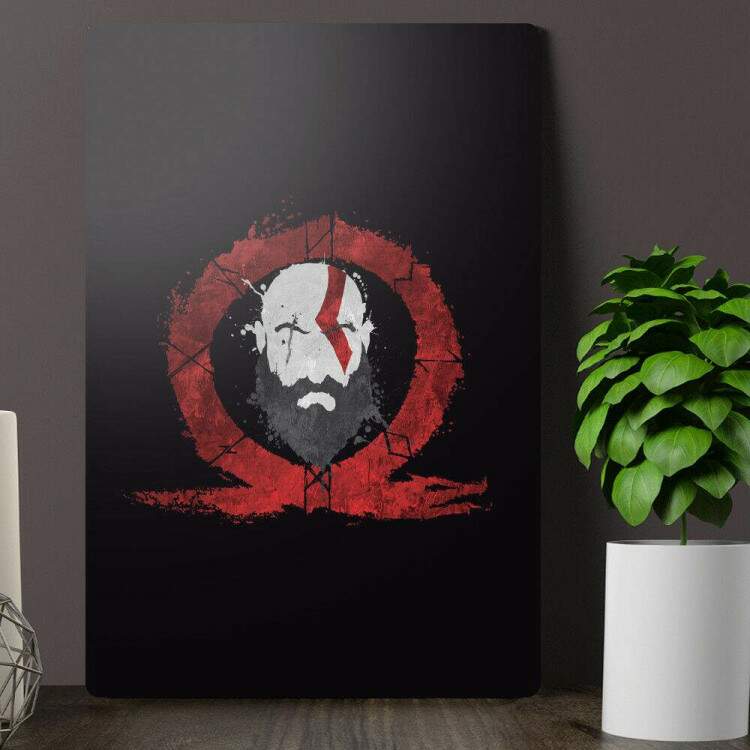 Placa Decorativa God of War 11